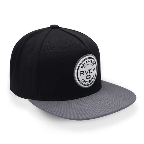 Gorra Rvca Domestic Snapback Negro Unitalla