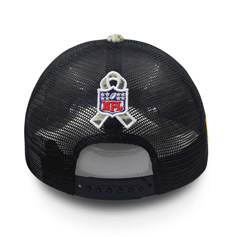 Gorra New Era 9 Forty NFL Patriots Salute Service 22 Negro