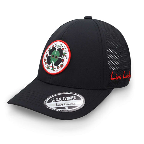 Gorra Black Clover Calaca Luck Mx23 Negro Unitalla