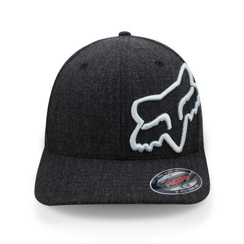 Gorra Fox Flexfit Clouded 27089 Negro Cerrada