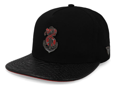 Gorra Cash Only 23 Snake Anchor Negro Unitalla