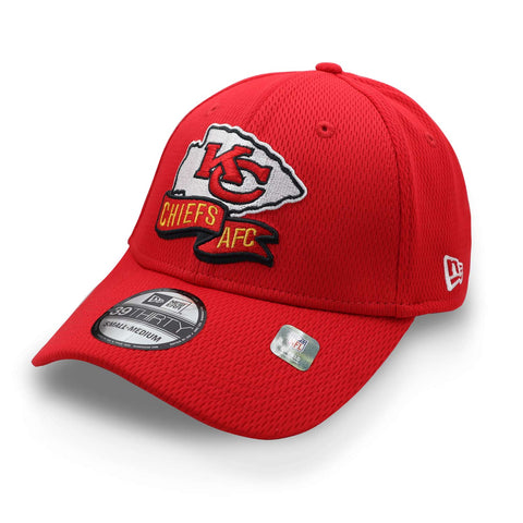 Gorra New Era 39 Thirty NFL Chiefs Sideline Coach Rojo