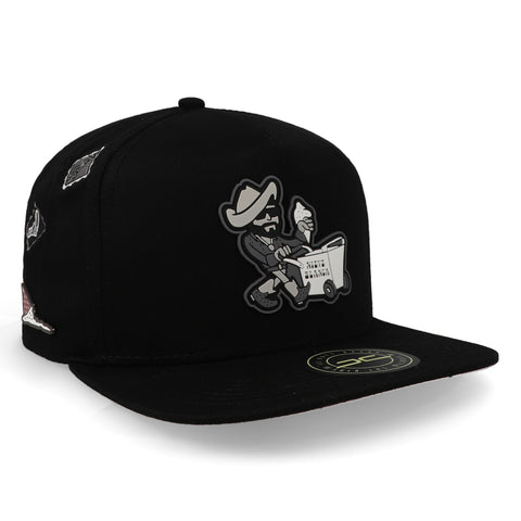 Gorra JC Hats Nieve Blanca Black & White Negro Uni