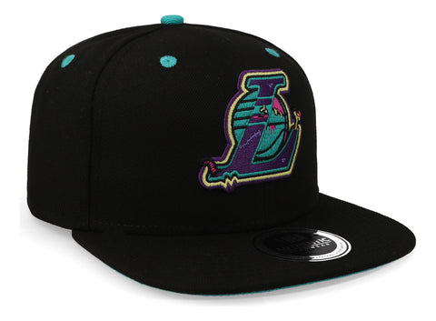 Gorra Fex Zombie Squad Nba Lakers Los Ángeles Negro Unitalla