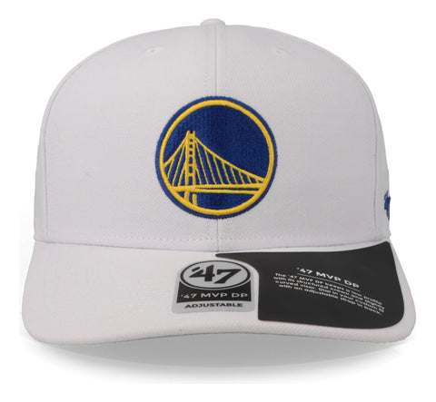 Gorra '47 NBA Warriors No Shot MVP DP Blanco Unitalla