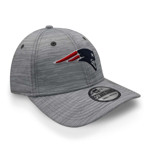 Gorra New Era 39 Thirty NFL Patriots Train Coach 22 Gris