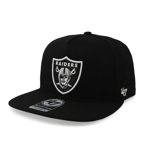 Gorra '47 NFL Raiders Captain Negro Unitalla