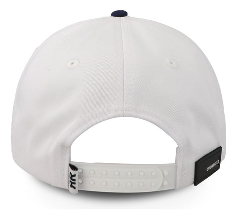Gorra Overrated New York City Blanca Azul Blanco Unitalla