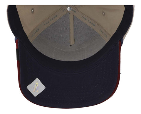 Gorra Goorin Bros All American Rooster 100 Azul Marino