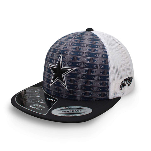 Gorra Hooey Snapback Hybrid Star Trucker Azul Marino Uni