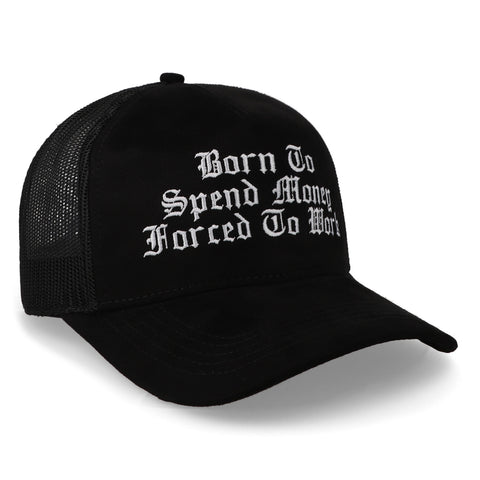 Gorra Jc Hats 2642 Spend Money Negro Mesh Unitalla