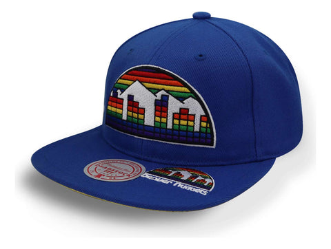 Gorra Mitchell & Ness Nba Dead Remix Deadstock Nuggets Azul