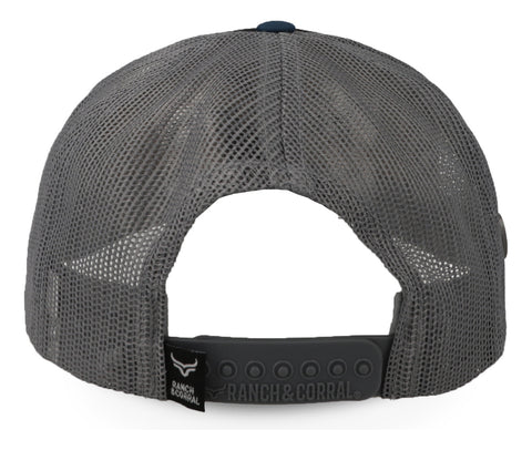 Gorra Ranch & Corral Ganadera 40 Rcg40 Negro/turquesa Unital