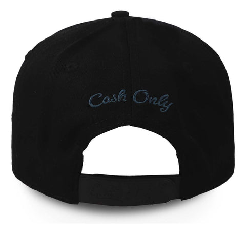 Gorra Cash Only Mouse Curva Golden Negro Unitalla