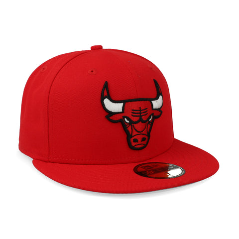 Gorra New Era 59 Fifty NBA Bulls Otc Rojo Cerrada