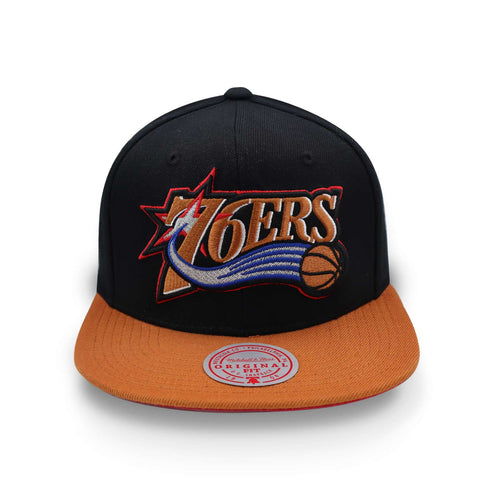 Gorra Mitchell & Ness 2 Tone Classic 76ERS Negro Unitalla