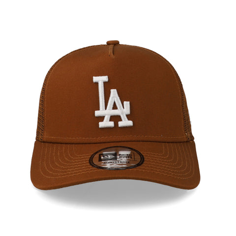 Gorra New Era 9 Forty MLB Dodgers Trucker Essential Naranja