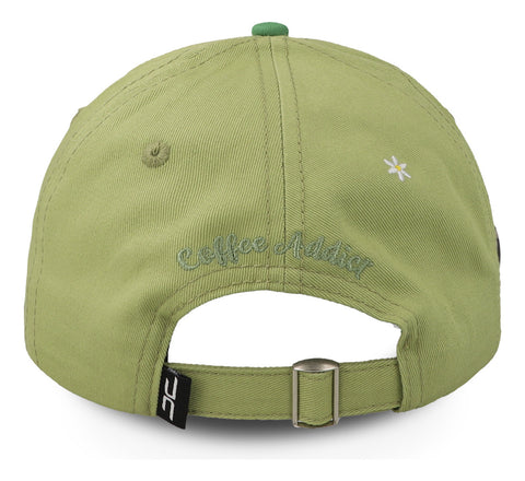 Gorra Jc Hats Coffee Lover 1893 Curve Verde Unitalla