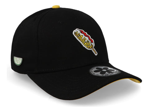 Gorra Jc Hats Elote Lover 1887 Curve Negro Unitalla