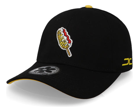 Gorra Jc Hats Elote Lover 1887 Curve Negro Unitalla