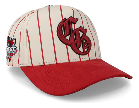 Gorra Clover Garments Clover G Blanca Roja Ss24 Unitalla