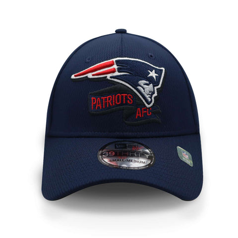 Gorra New Era 39 Thirty NFL Patriots Sideline Coach Azul