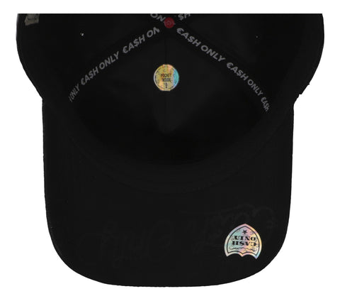 Gorra Cash Only Monopoly Classic Curve Negro Unitalla