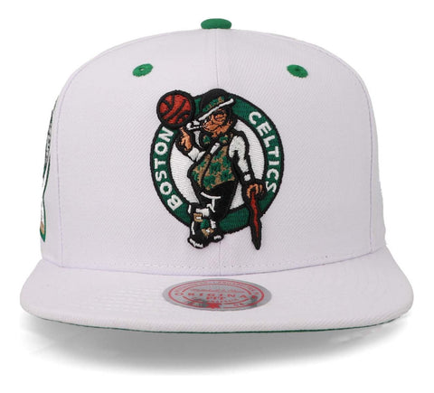 Gorra Mitchell & Ness Nba Celtics Boston Bcewhgn Blanco Unit