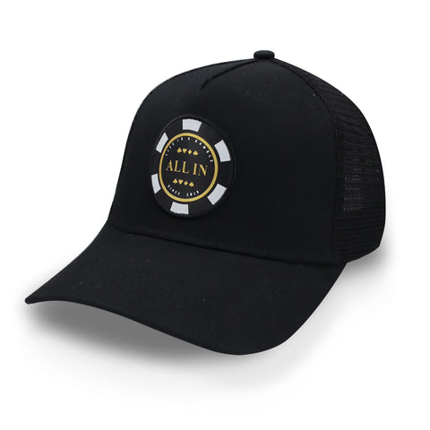 Gorra All In Pilot Trucker Negro Unitalla