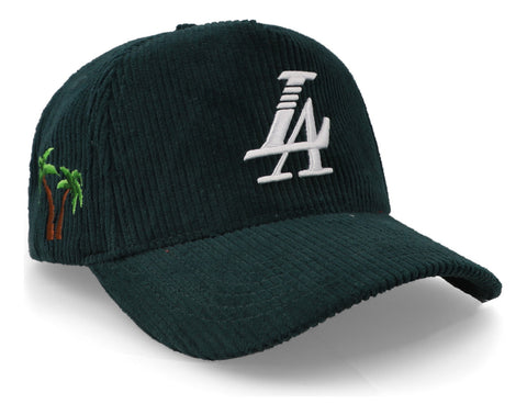 Gorra Reference Paradise La Corduroy Emerald Ref474 Verde Un