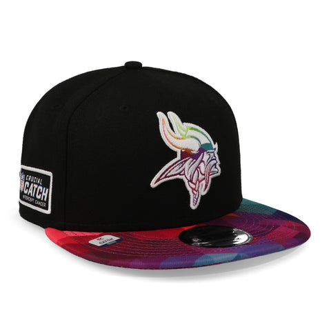 Gorra New Era 9 Fifty NFL Vikings Crucial Catch 23 Negro