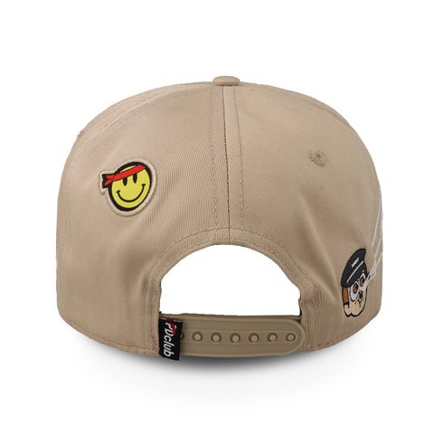 Gorra Problematic Paperplane Snapback Arena Beige Unitalla