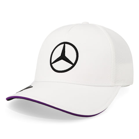 Gorra Mercedes Rp Lh Trucker Cap Blanco Unitalla