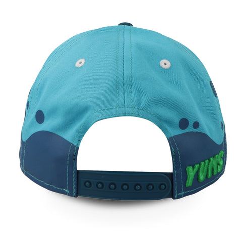 Gorra Yums Splashed Up Azul Verde 1428 Unitalla