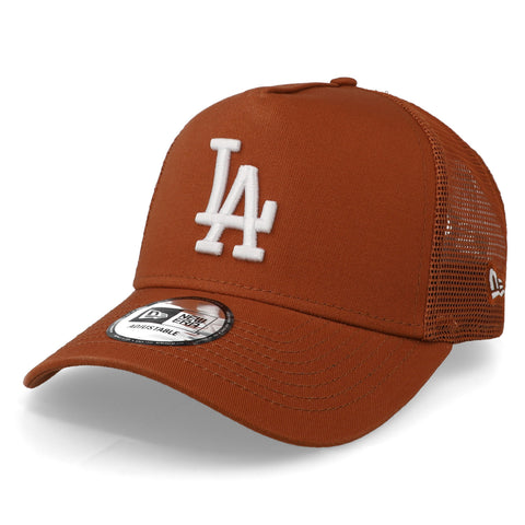 Gorra New Era 9 Forty MLB Dodgers League Trucker Marrón V2 Unitalla