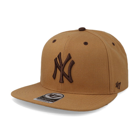 Gorra '47 MLB Yankees Toffee Captain Café Claro Unitalla