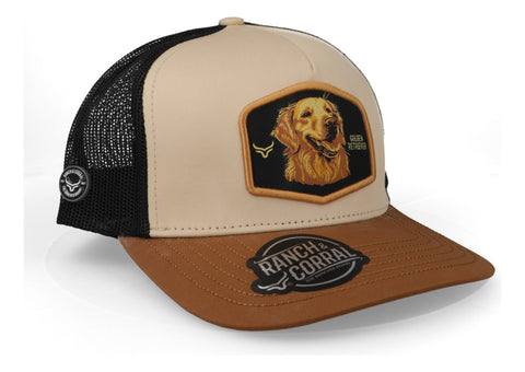 Gorra Ranch & Corral Dog Breeds 20 Rcdb20 Beige/café Unitall
