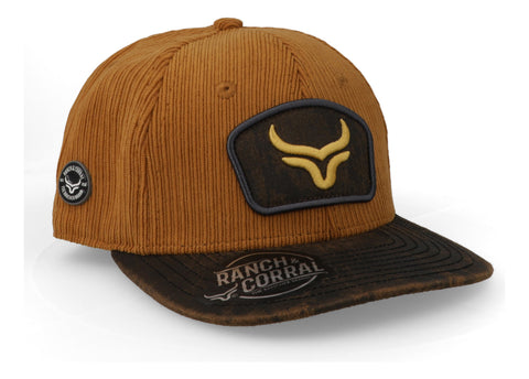 Gorra Ranch & Corral Youth 15 Rcyt15 Café/negro Unitalla