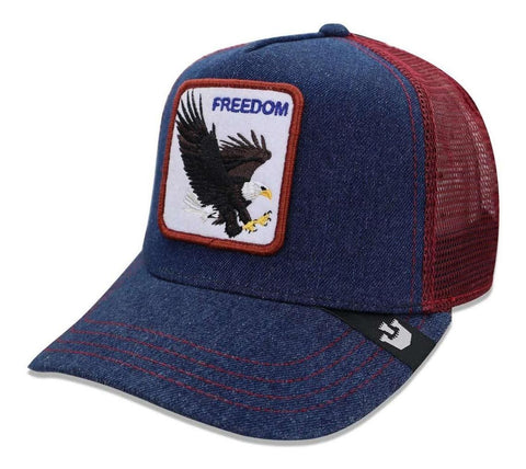 Gorra Goorin Bros The Freedom Eagle Azul Marino Unitalla