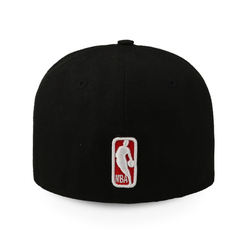 Gorra New Era 59 Fifty NBA Bulls Pin E3 Negro Cerrada