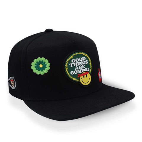 Gorra Problematic Chiquete Good Things Snapback Negro Uni