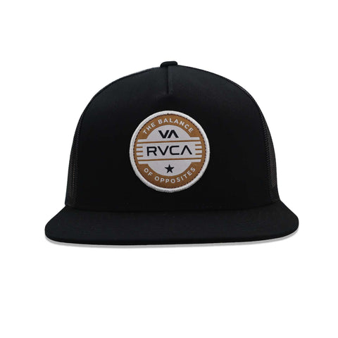 Gorra RVCA Trucker Interestate Negro Unitalla