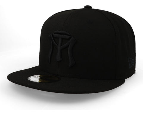 Gorra New Era 59 Fifty LMB Sultanes Basic Black On Black Cerrado