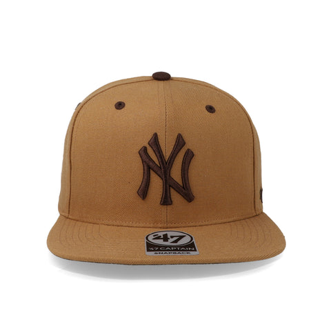 Gorra '47 MLB Yankees Toffee Captain Café Claro Unitalla