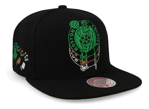 Gorra Mitchell & Ness Nba Drop It Snapback Celtics Negro Uni