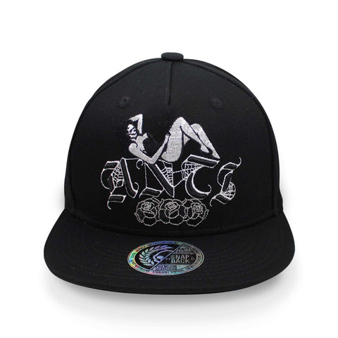 Gorra Antifashionpin Up Negro Unitalla