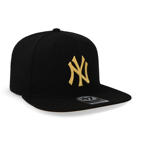 Gorra '47 MLB Yankees Ballpark Captain Negro Unitalla