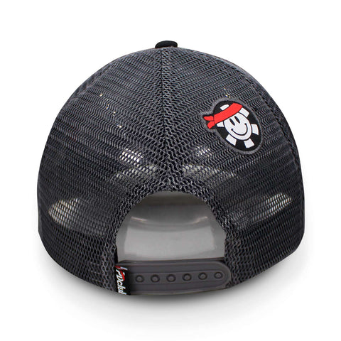 Gorra Problematic Chiquete Cartas Trucker Negro/Gris Uni