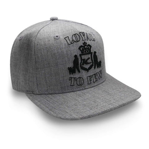 Gorra King London Earlham Snapback Gris Unitalla