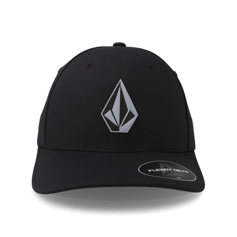 Gorra Volcom D5512319 Stone Tech Delta Negro Cerrada